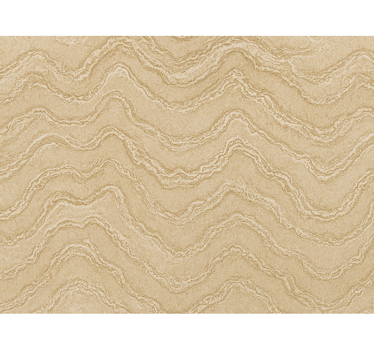 Master bedroom wallpaper beige and gold marble effect - TenStickers