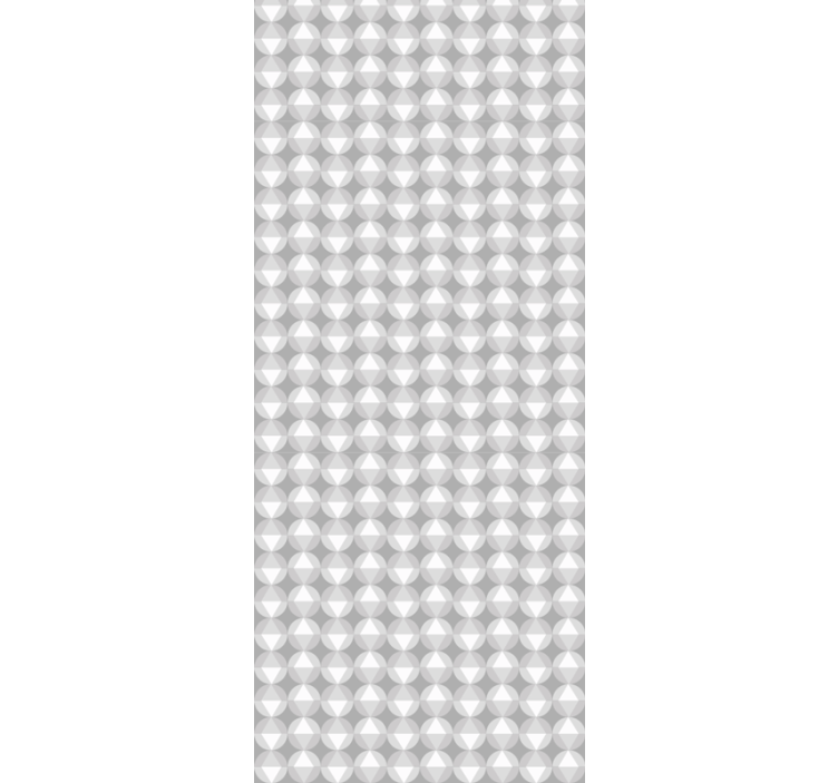 Bedroom wallpaper nordic style soothing grey design - TenStickers