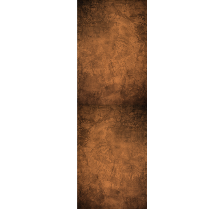 Bedroom wallpaper retro design rustic brown pattern - TenStickers