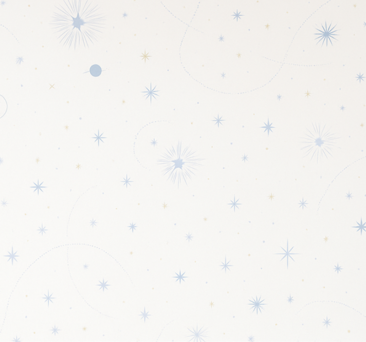 Celestial starburst dream bedroom wallpaper - TenStickers