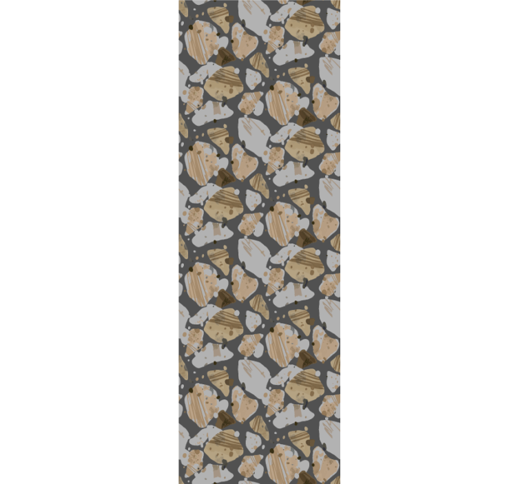 Bedroom wallpaper cement terrazzo design - TenStickers
