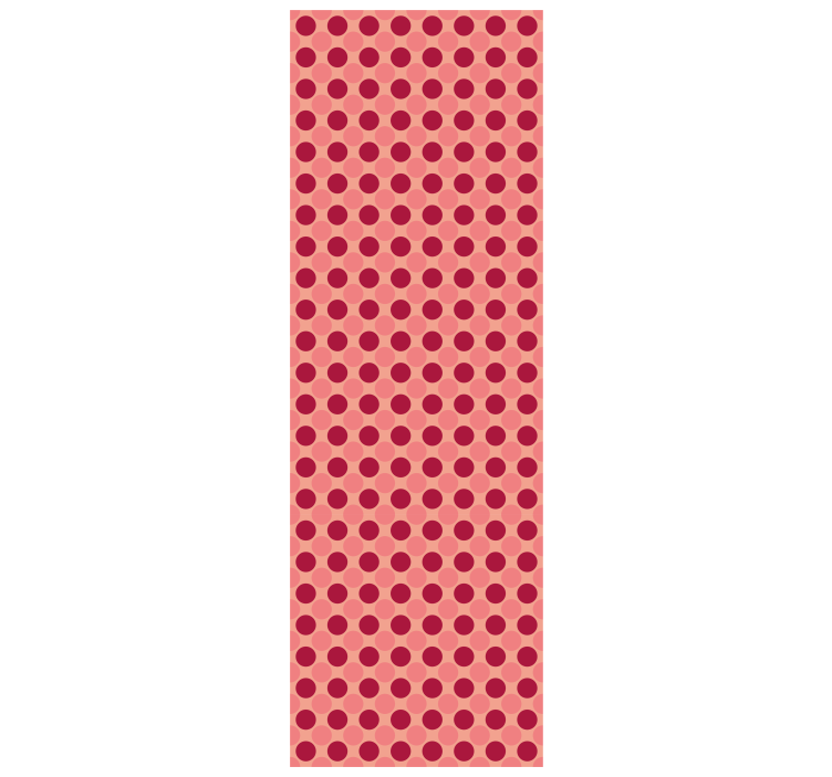 Bedroom wallpaper with simple geometric dot pattern - TenStickers