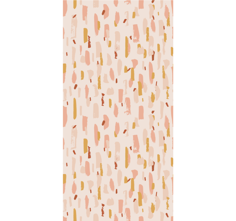 Bedroom wallpaper in brushed petal paint design - TenStickers