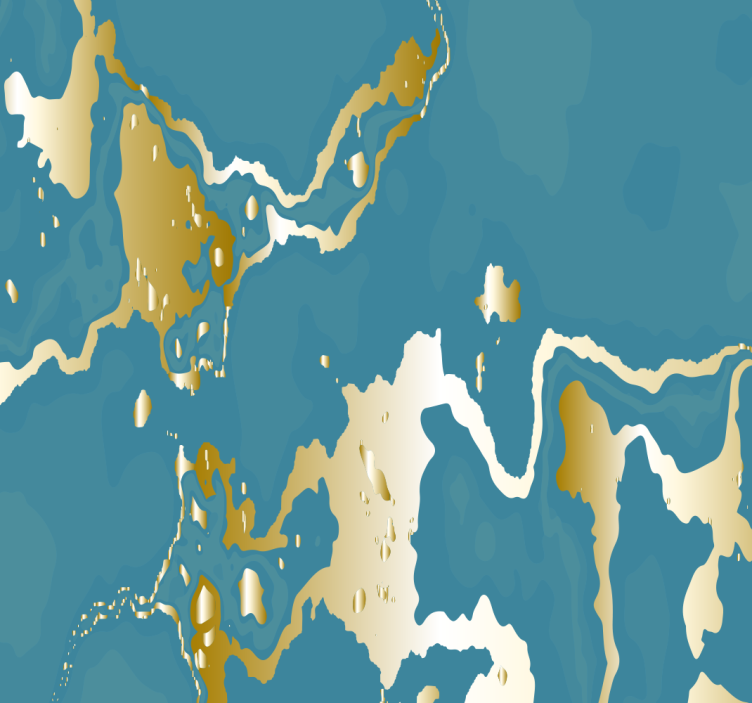 Abstract Wave Pattern wallpaper patterns - TenStickers