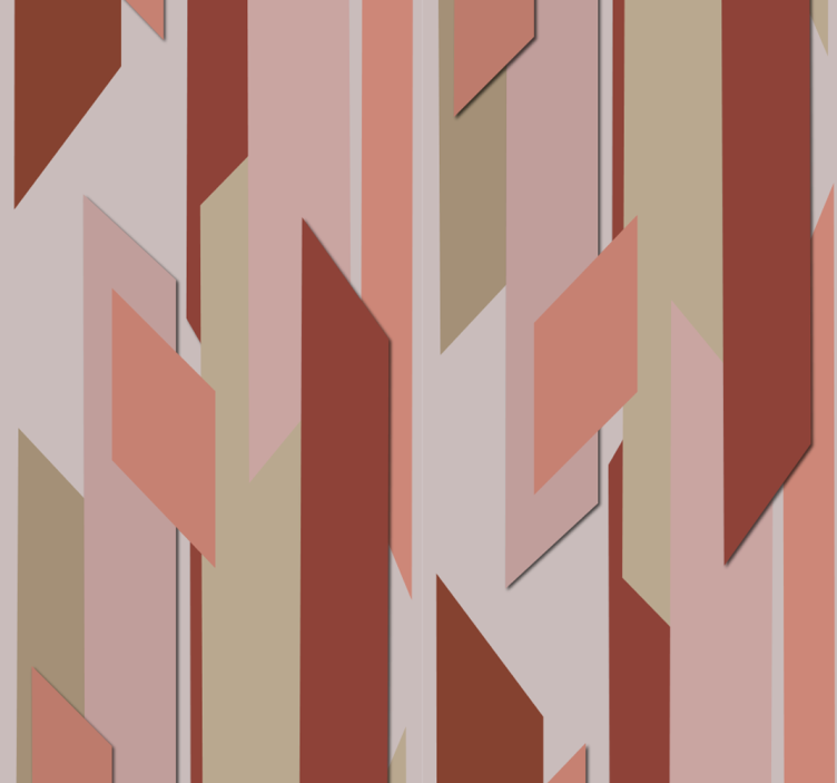 Abstract Geometrical wallpaper geometric - TenStickers