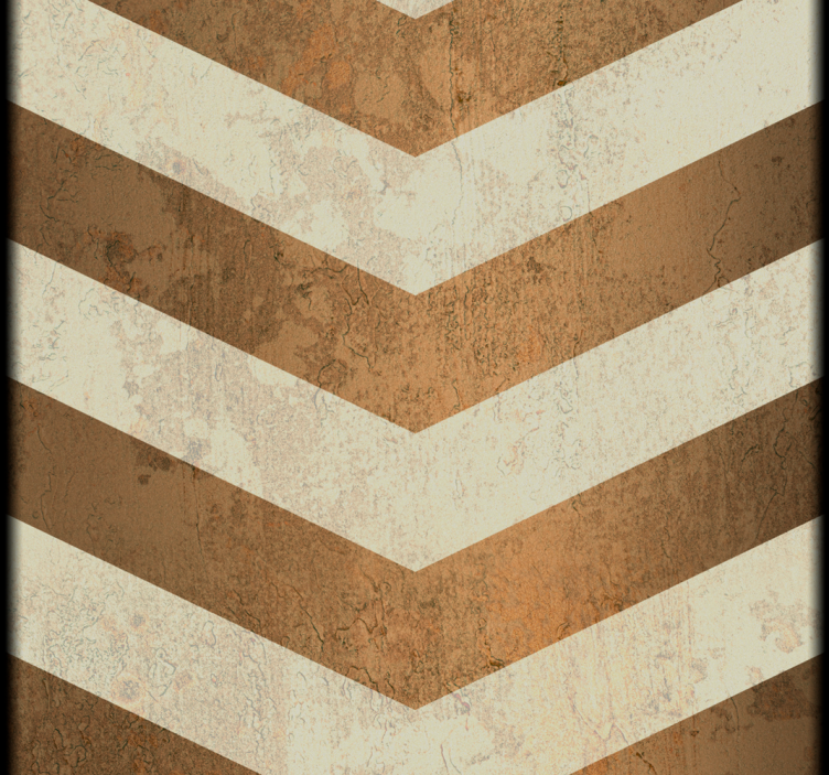 Chevron Lines wallpaper horizontal stripes - TenStickers