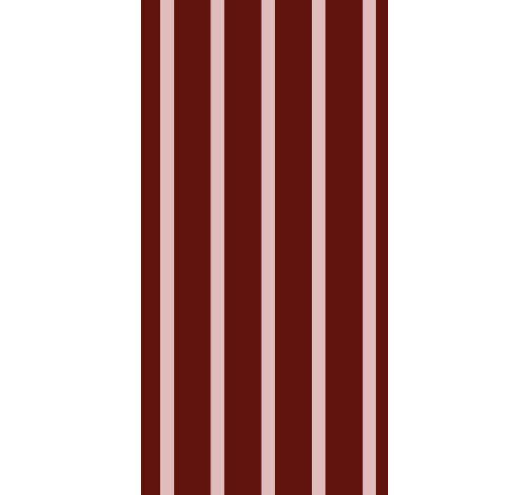 Lined Sophistication vertical striped wallpaper - TenStickers
