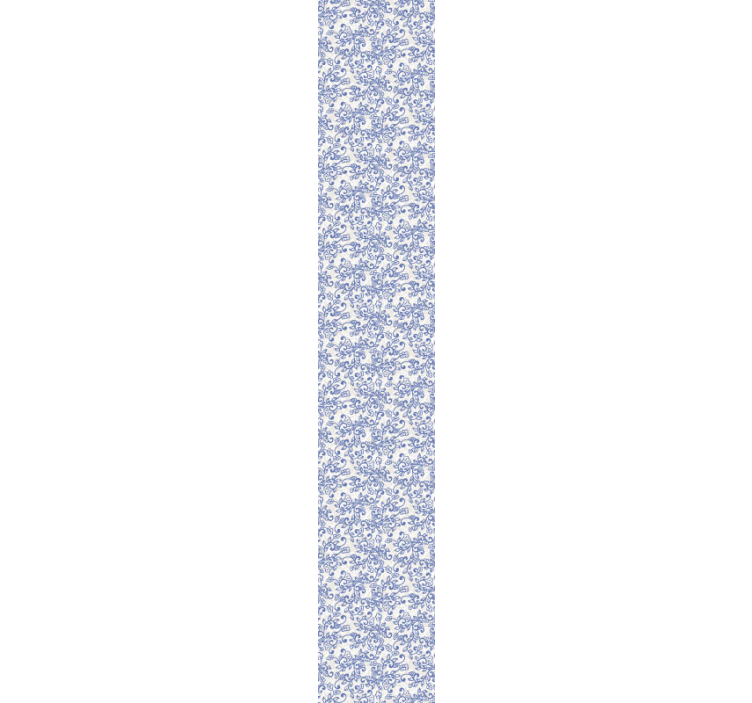 Ornamental Floral wallpaper flowery - TenStickers