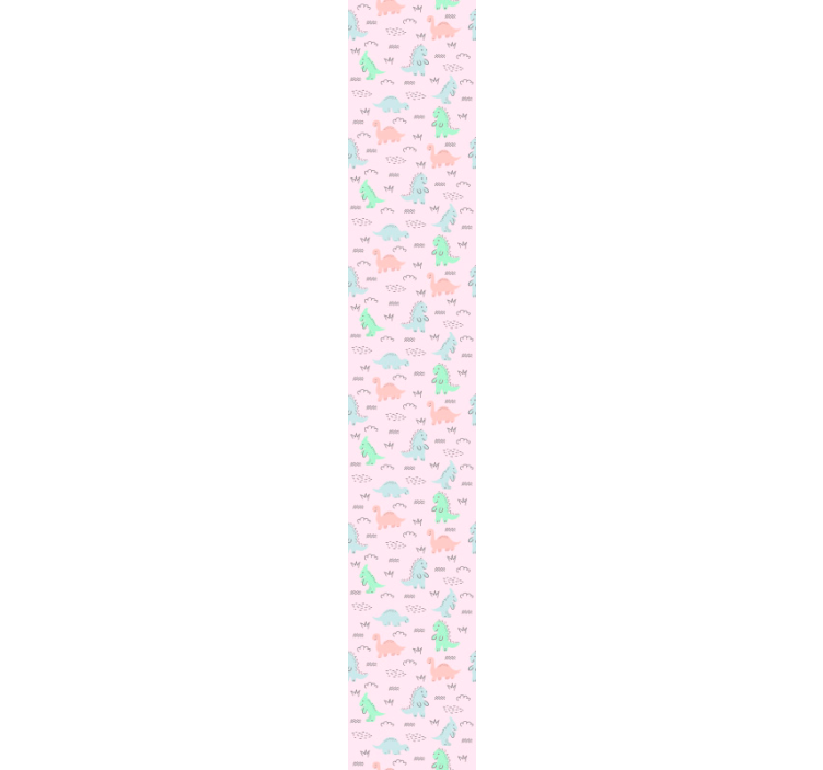 Playful Dinosaur Motifs dino wallpaper - TenStickers