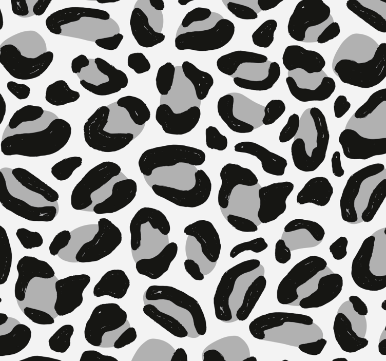 Spotted Pattern wallpaper zebra - TenStickers