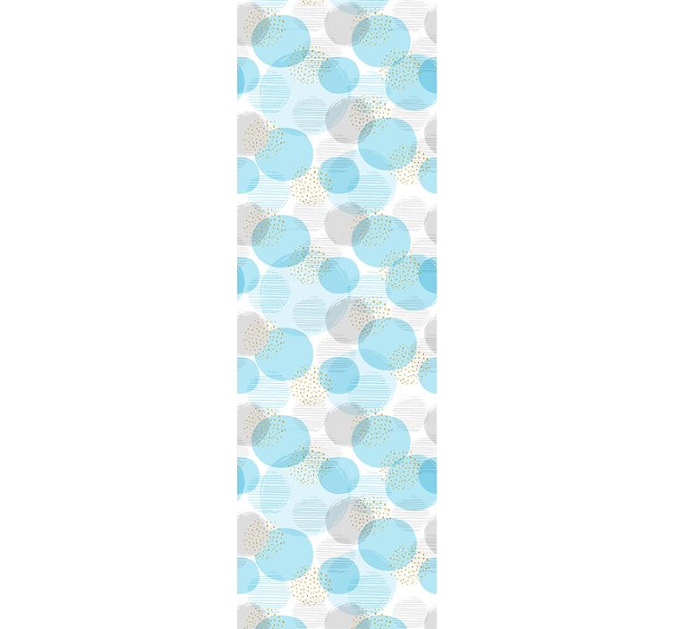 Wallpaper geometric dot pattern - TenStickers