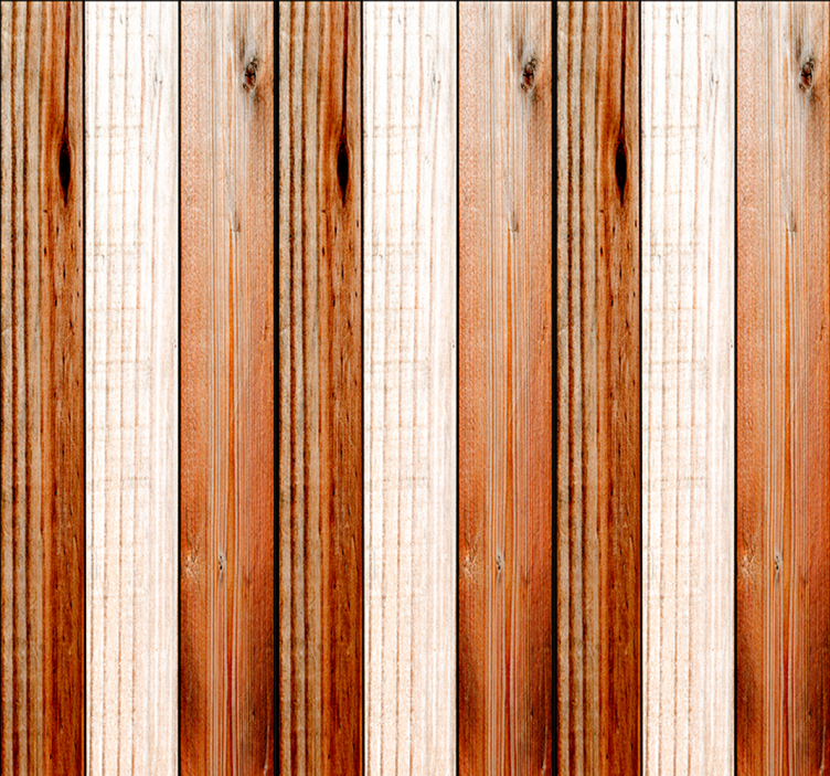 Rustic Timber Planks wood feature wallpaper - TenStickers