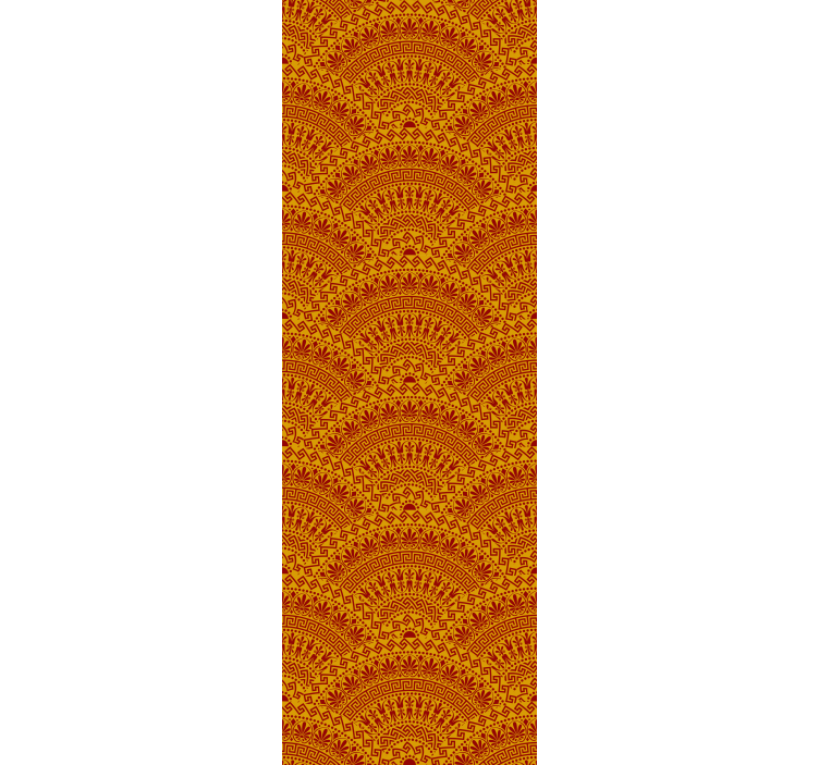 Wallpaper geometric arch patterns - TenStickers