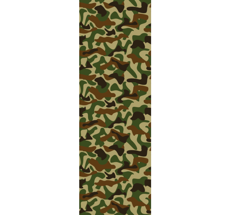 Camouflage pattern textured wallpaper - TenStickers