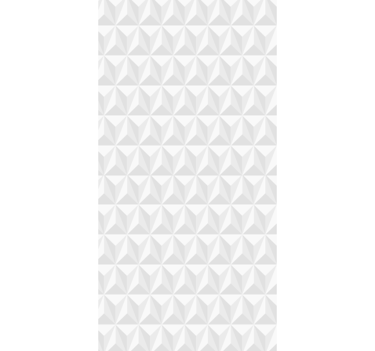 Geometric Wall wallpaper of white - TenStickers