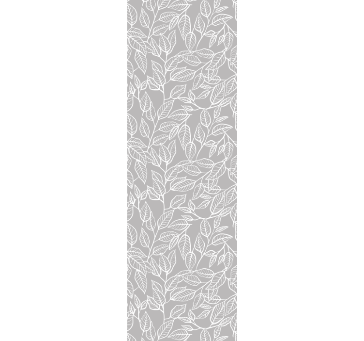 Foliage Motif leaves wallpaper - TenStickers