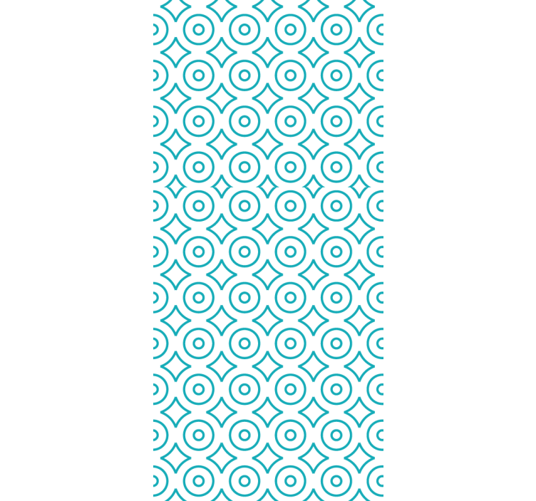 Elegant fabric-like stripes vertical wallpaper - TenStickers