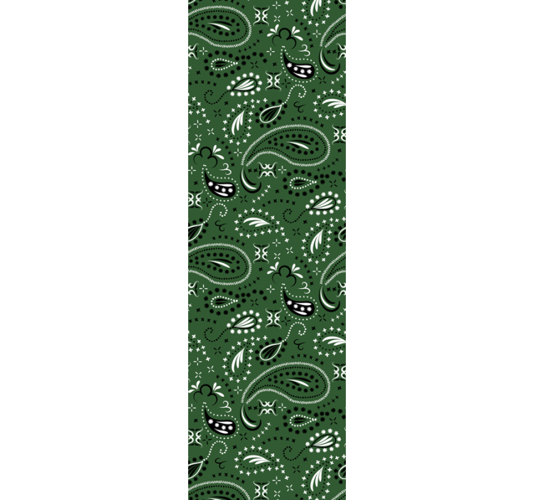 Nordic wallpaper nordic paisley design - TenStickers