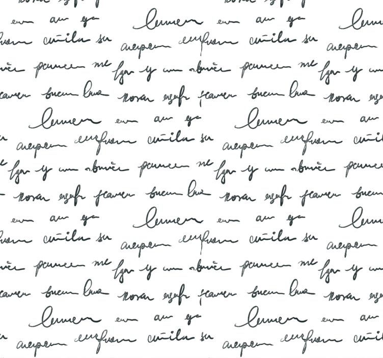 Cursive Script Imagery text wallpaper - TenStickers