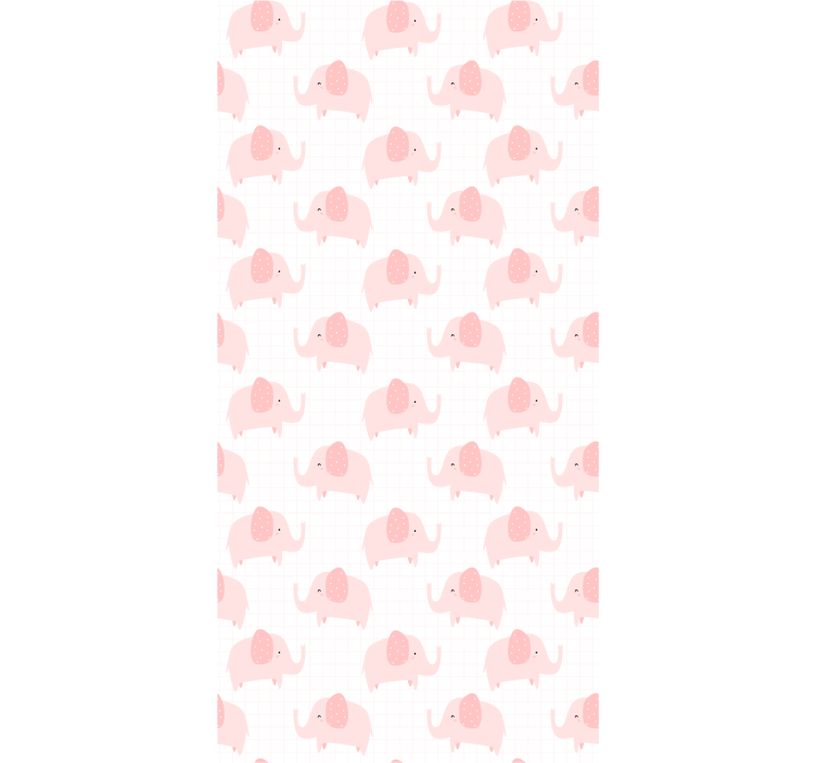 Elephant wallpaper elephant parade design - TenStickers