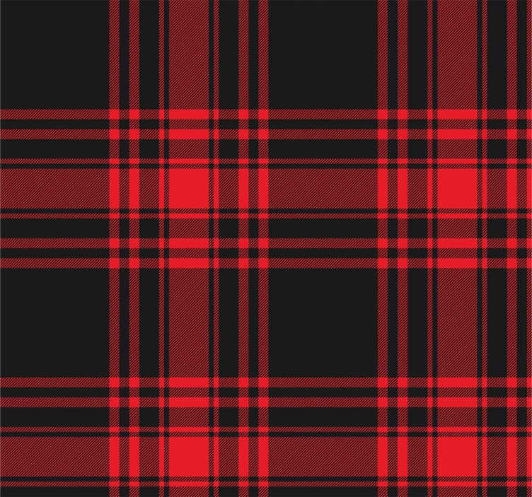 Classic Plaid stripes wallpaper - TenStickers
