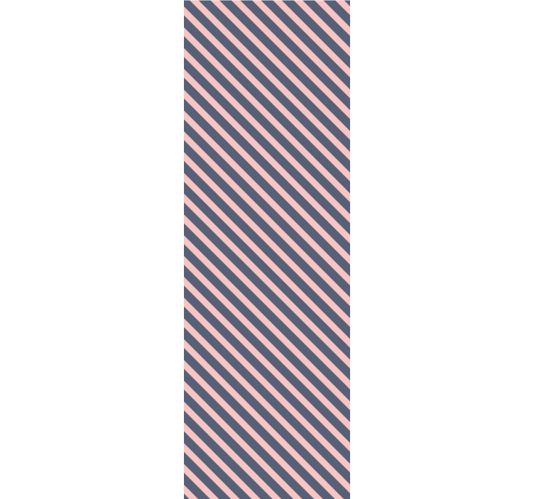 Diagonal Stripe Harmony wallpaper horizontal stripes - TenStickers