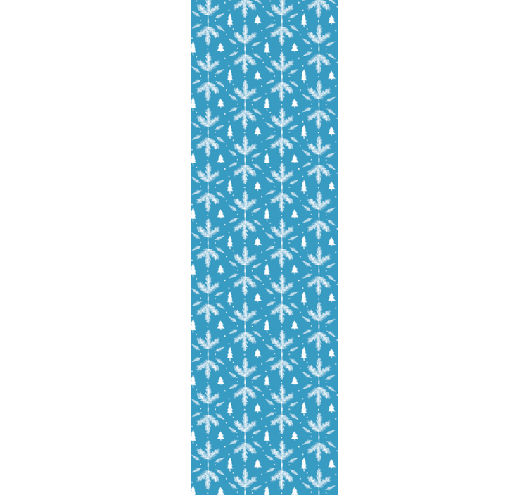 Intricate Snowflakes art deco wallpaper - TenStickers