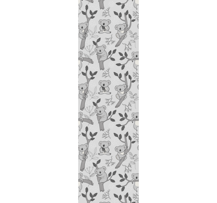 Koala Patterns cute animal wallpaper - TenStickers