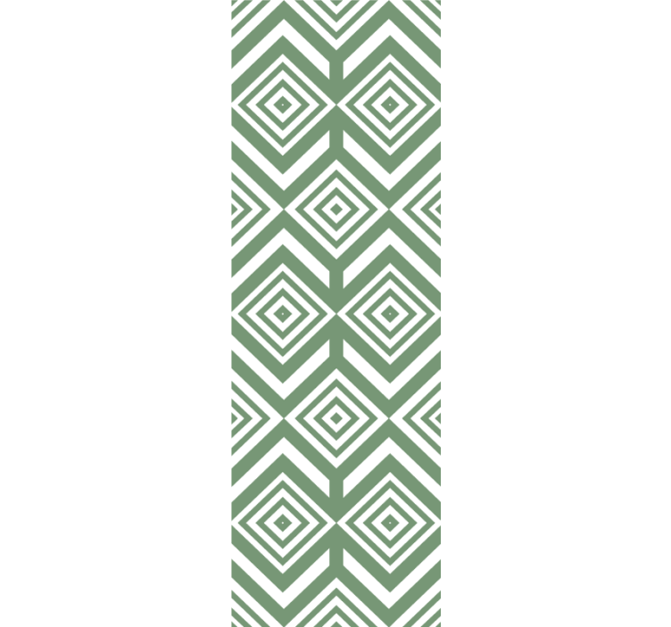 Angular Diamond Forms wallpaper geometric - TenStickers