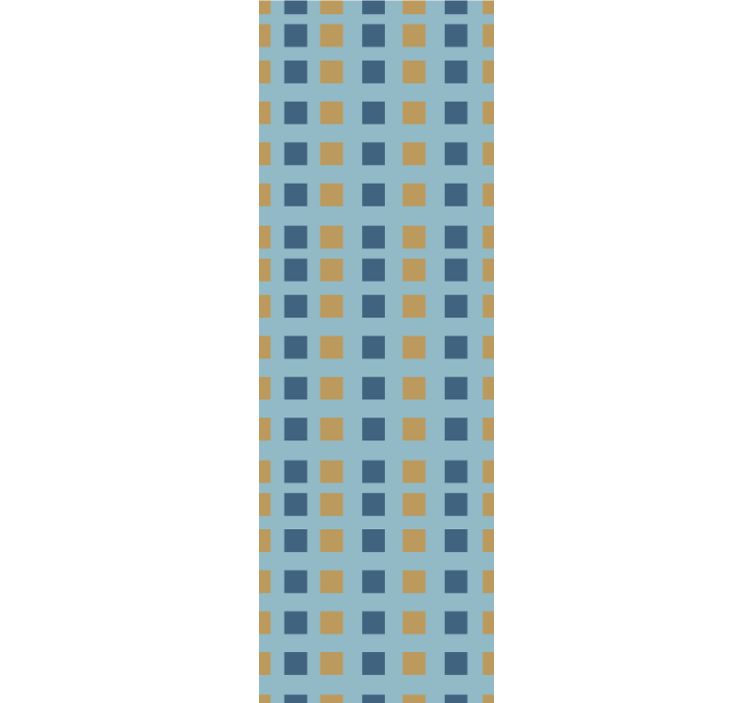 Square wallpaper geometric square grid design - TenStickers