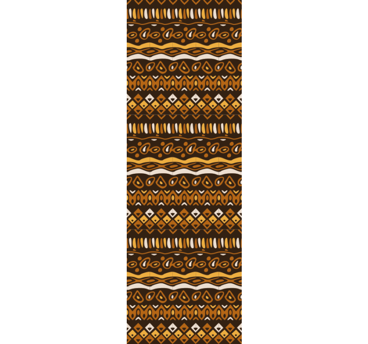 Tribal Pattern ornamental wallpaper - TenStickers