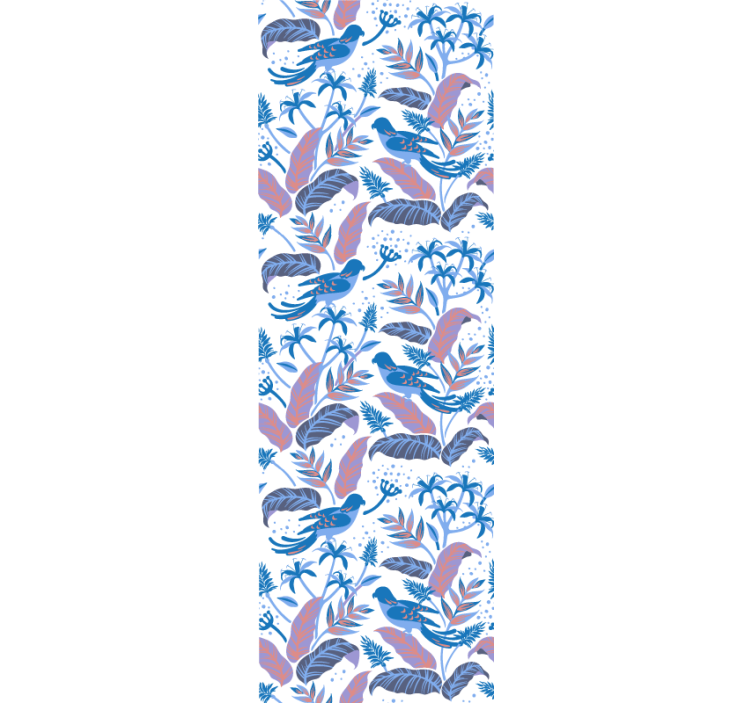 Aquatic Fauna Motif cute animal wallpaper - TenStickers
