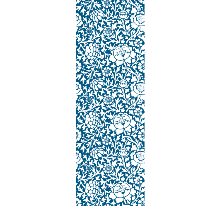 Floral Elegance Motif wallpaper flowery - TenStickers