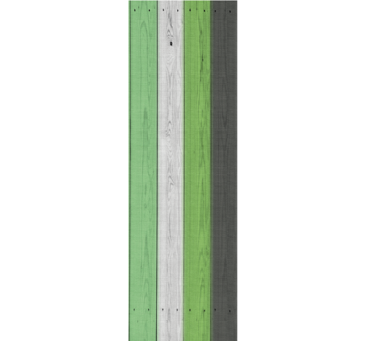 Wood feature wallpaper striped wood design - TenStickers