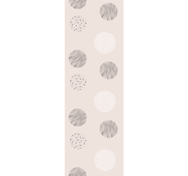 Circular Pattern Motif wallpaper geometric - TenStickers