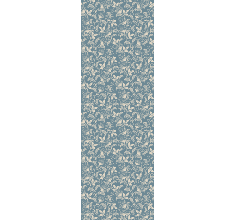 Floral Vintage Pattern wallpaper flowery - TenStickers