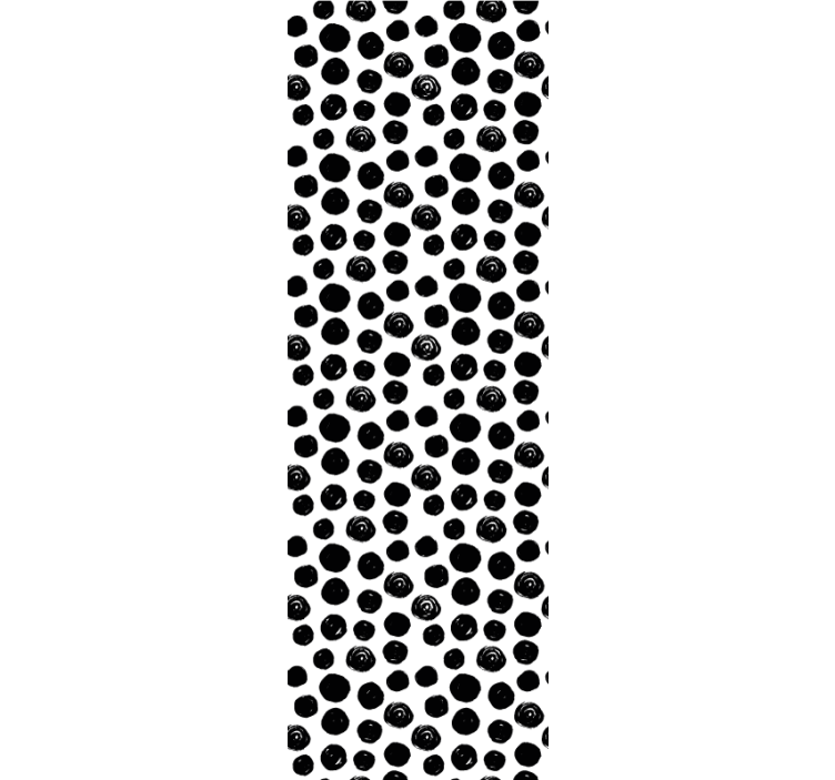 Polka Dot Ensemble wallpaper dots - TenStickers