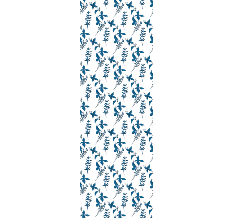 Gentle Botanical Composition flowers wallpaper - TenStickers