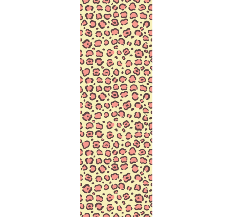 Leopard Print Motif tiles wallpaper - TenStickers