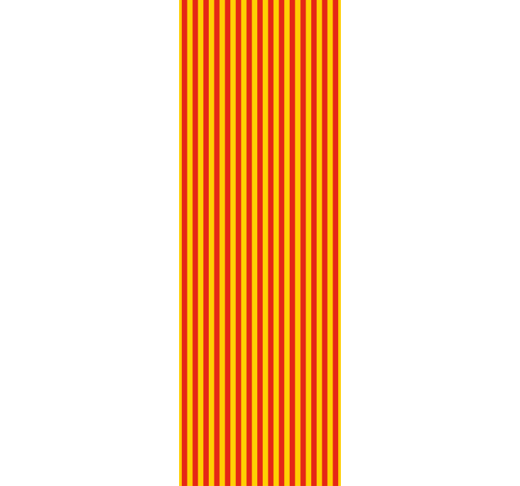 Vibrant Stripes vertical striped wallpaper - TenStickers