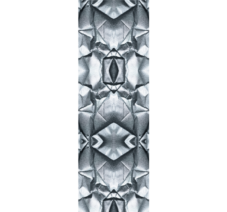 Geometric Cushioned abstract wallpaper - TenStickers