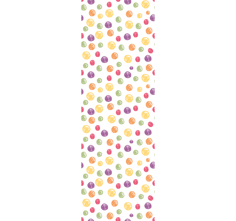 Polka Dot Burst wallpaper dots - TenStickers