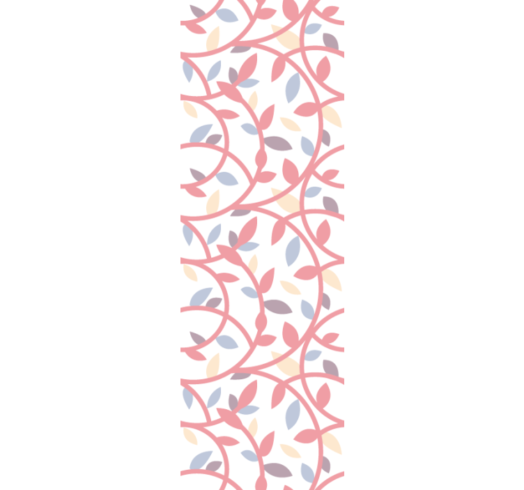 Interlaced Vines ornamental wallpaper - TenStickers