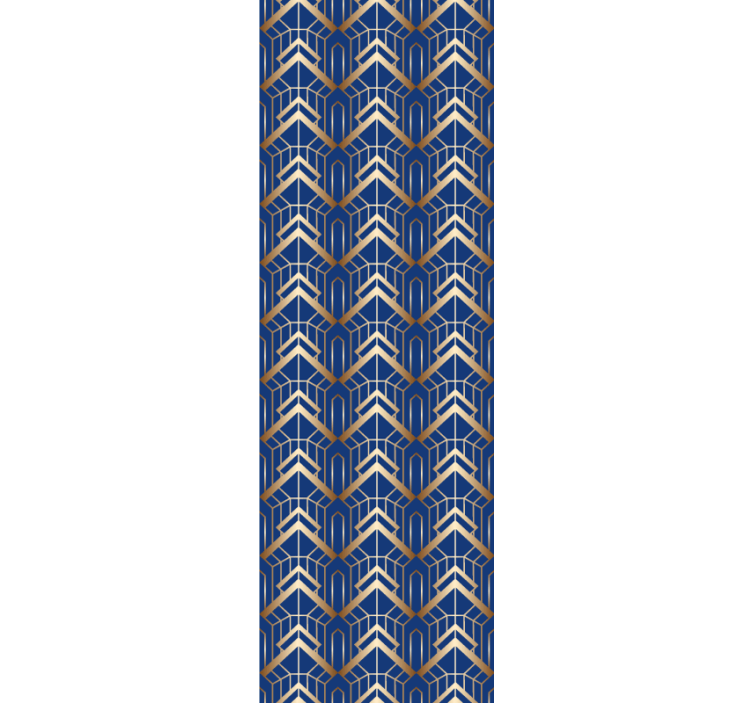 Geometric Arrowpoint wallpaper geometric - TenStickers