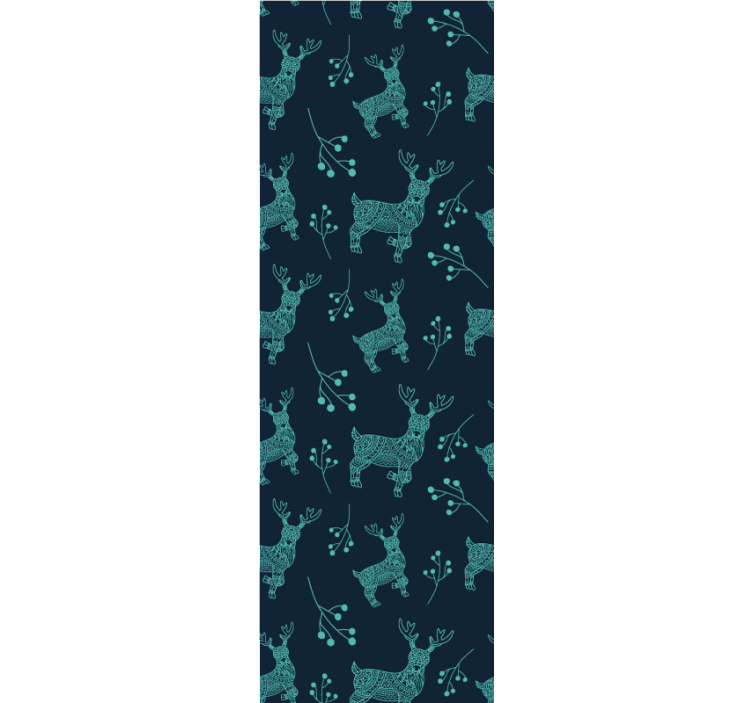 Nature-Inspired Motif cute animal wallpaper - TenStickers