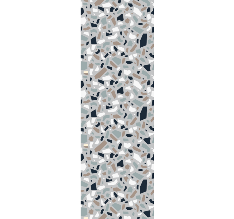 Gray elegant terrazzo wallpaper patterns - TenStickers