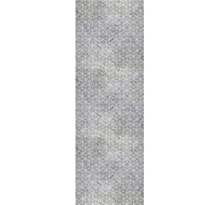 Wallpaper geometric patterned surface - TenStickers