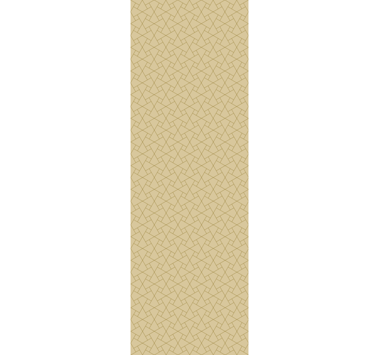 Intersecting Lines Pattern wallpaper geometric - TenStickers