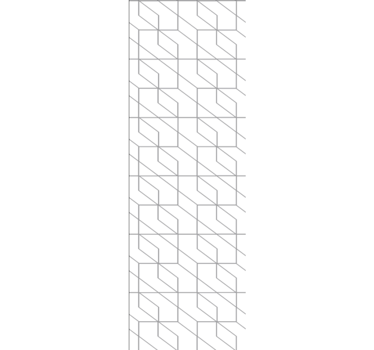 Stylish Patterned Design wallpaper geometric - TenStickers