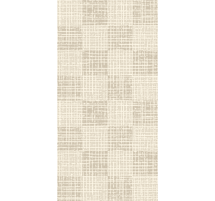Neutral Grid Lines wallpaper patterns - TenStickers